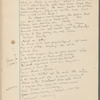 Modern novels (Joyce). Holograph notebook. Probably notes for essay, Modern fiction, in The common reader