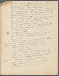 Modern novels (Joyce). Holograph notebook. Probably notes for essay, Modern fiction, in The common reader