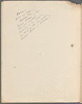 Modern novels (Joyce). Holograph notebook. Probably notes for essay, Modern fiction, in The common reader