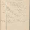 Modern novels (Joyce). Holograph notebook. Probably notes for essay, Modern fiction, in The common reader