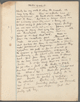 Modern novels (Joyce). Holograph notebook. Probably notes for essay, Modern fiction, in The common reader