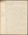 Modern novels (Joyce). Holograph notebook. Probably notes for essay, Modern fiction, in The common reader