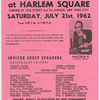 Mass Rally at Harlem Square