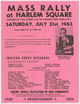 Mass Rally at Harlem Square