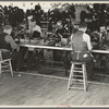 Making hats at the cooperative garment factory at Jersey Homesteads, Hightstown, New Jersey