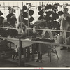 Homesteaders' daughters are employed in the millinery department of the cooperative garment factory at Jersey Homesteads, Hightstown, New Jersey
