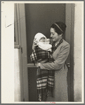 The first baby born, early in October 1936. She is the daughter of Mr. and Mrs. Philip Goldstein, who were moved into the colony July 10, 1936