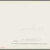 Closeup of tailor in garment factory. Jersey Homesteads, Hightstown, New Jersey