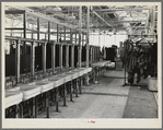 Washstands in the factory at Jersey Homesteads, Hightstown, New Jersey