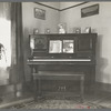Corner of living room of Rustan brothers' farmhouse near Dickens, Iowa