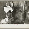 Interior of cream-separating room. Rustan Brothers' farm near Dickens, Iowa