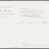 Farmers in gallery of livestock sales hall, Ames, Iowa