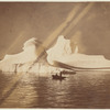 Instantaneous view of icebergs, which, from their similarity and beauty, we named the "Twins"