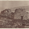View of the ruins looking across the fiord