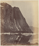 Cliffs seen on the south side of Arsut Fiord, 3,000 feet high