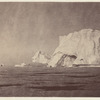 The middle pack of Melville Bay, with a group of stranded bergs