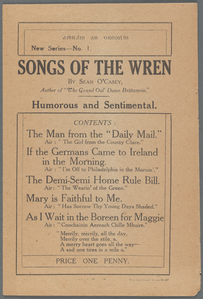 Songs of the wren