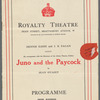 Royalty Theatre Programme