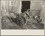 Manure spreader, Emmet County, Iowa