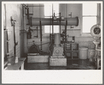 Refrigerating machine in cooperative creamery, Ruthven, Iowa