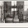 Refrigerating machine in cooperative creamery, Ruthven, Iowa