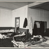 Corner of dormitory, homeless men's bureau, Sioux City, Iowa