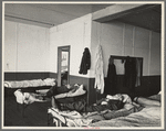 Corner of dormitory, homeless men's bureau, Sioux City, Iowa