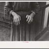 The hands of Mrs. Andrew Ostermeyer, wife of a homesteader, Woodbury County, Iowa