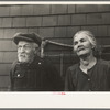 Closeup of Mr. and Mrs. Andrew Ostermeyer, homesteaders, Miller Township, Woodbury County, Iowa. They have lost their farm to a loan company