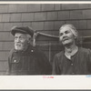 Closeup of Mr. and Mrs. Andrew Ostermeyer, homesteaders, Miller Township, Woodbury County, Iowa. They have lost their farm to a loan company