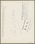 Mrs. Atkinson and baby. Atkinson rents from an estate and has eighty acres of very poor land on which to support his family of nine. Mrs. Atkinson walked fifteen miles to the relief office to get aid for the family, near Shannon City, Ringgold County, Iow