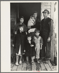 Part of Alfred Atkinson family, a tenant farmer of eighty acres near Shannon City, Ringgold County, Iowa