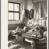 Corner of dormitory, homeless men's bureau, Sioux City, Iowa