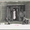 Mr. and Mrs. John Landers, tenant farmers, at the backdoor of their farmhouse, near Marseilles, Illinois