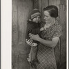 Mrs. John Scott, wife of a hired man and one of her six children, near Ringgold, Iowa