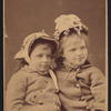 Little Flora and Little Maud [Maude Adams]