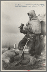 Levee worker during the flood, on a raw day with a thirty-mile wind. These men are very cold and almost exhausted from constant work. Birds Point, Missouri