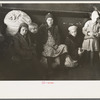Refugees from the flood in a schoolhouse at Sikeston, Missouri