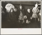 Refugees from the flood in a schoolhouse at Sikeston, Missouri