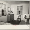 Bedroom in the model house at Greendale, Wisconsin