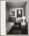 Bedroom in the model house at Greendale, Wisconsin