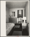 Bedroom in the model house at Greendale, Wisconsin