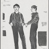 Costume sketches by Florence Klotz for the original Broadway production of Grind