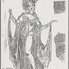 Costume sketches by Florence Klotz for the original Broadway production of Grind
