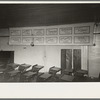 Southeast Missouri Farms. Interior of schoolhouse, La Forge, Missouri