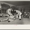 Wrestling match sponsored by American Legion, Sikeston, Missouri