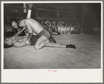 Wrestling match sponsored by American Legion, Sikeston, Missouri