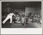 Wrestling match sponsored by American Legion, Sikeston, Missouri