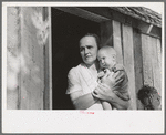 Wife and child of sharecropper, cut-over farmer of Mississippi bottoms