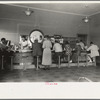 Interior of rest stop for buses, New Madrid, Missouri
